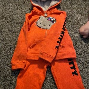 2 piece set girls jogger set